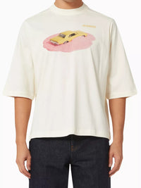 PRINT WHITE LE TSHIRT VOITURE