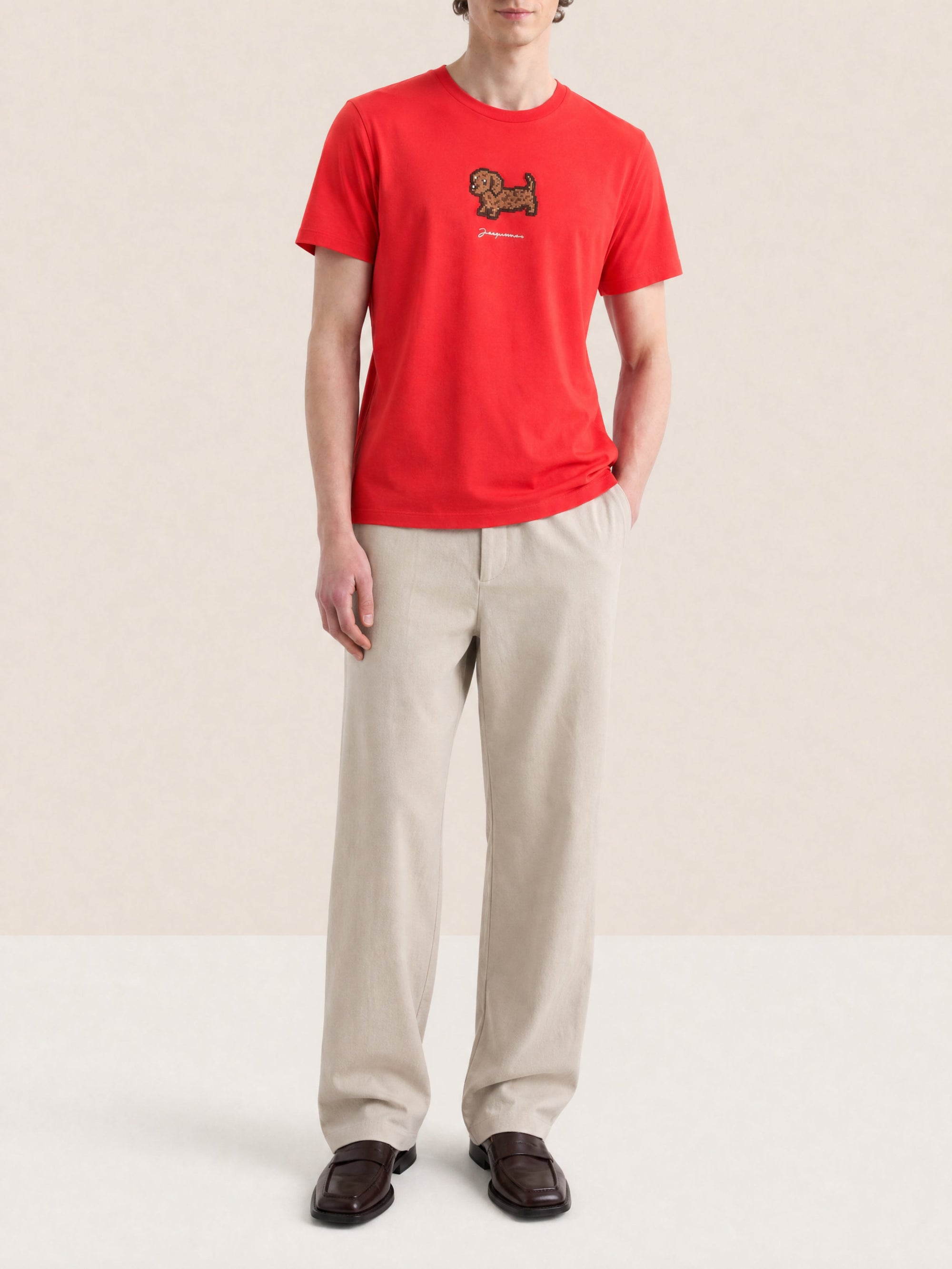 RED LE TSHIRT PISTOUN