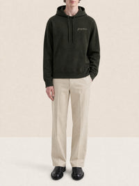 Sweatshirt brodé - Dark Khaki