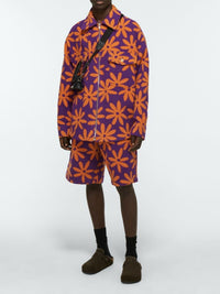 PRINT FLOWER LE SHORT MONTAGNE
