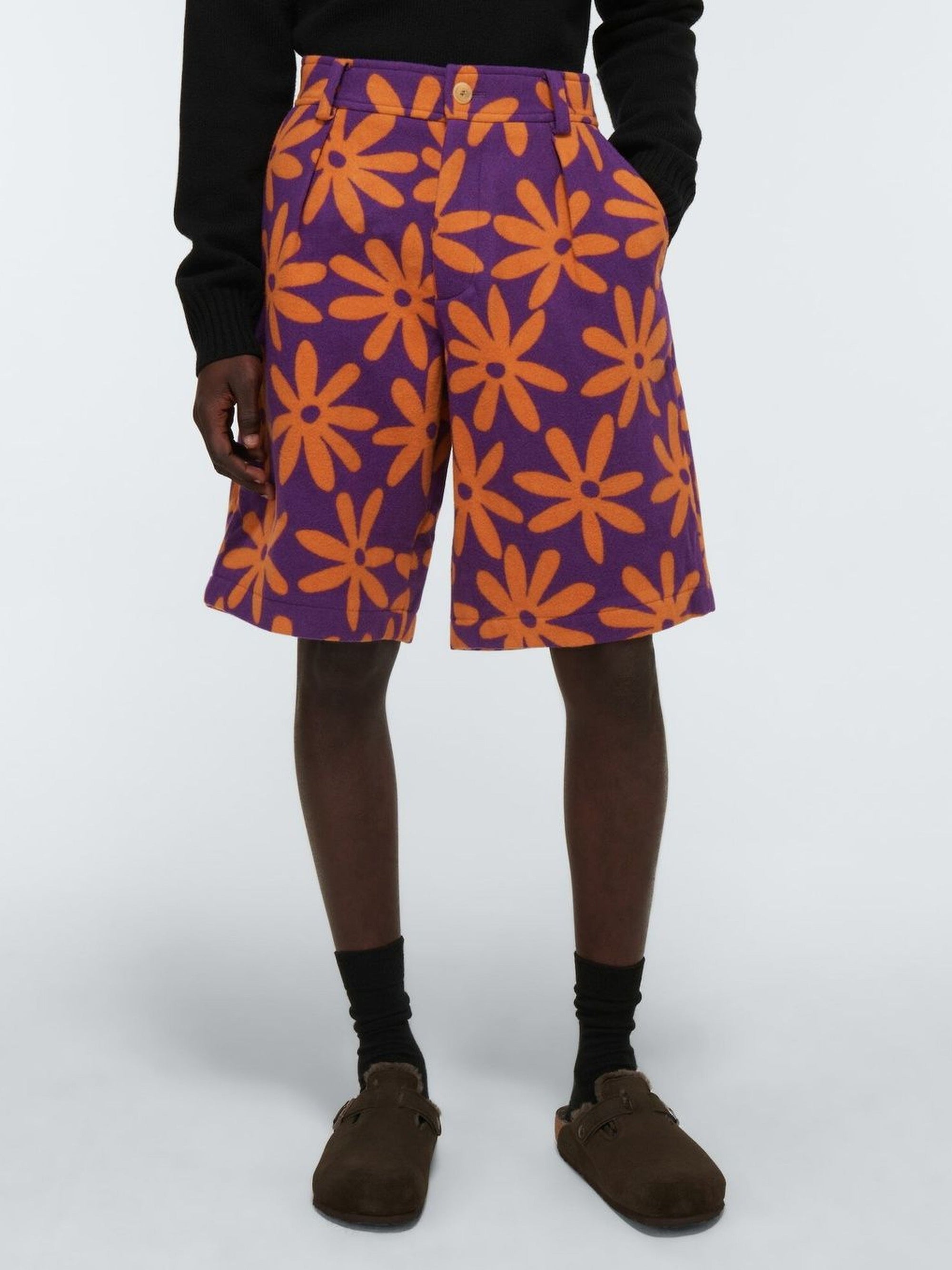 PRINT FLOWER LE SHORT MONTAGNE