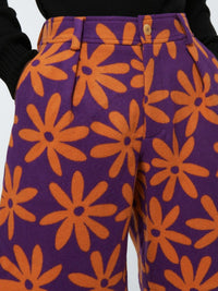 PRINT FLOWER LE SHORT MONTAGNE