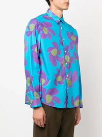 Chemise Simon imprimée - Purple Flowers
