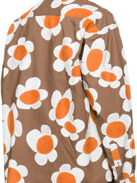 PRINT FLOWERS 70S LA CHEMISE SIMON