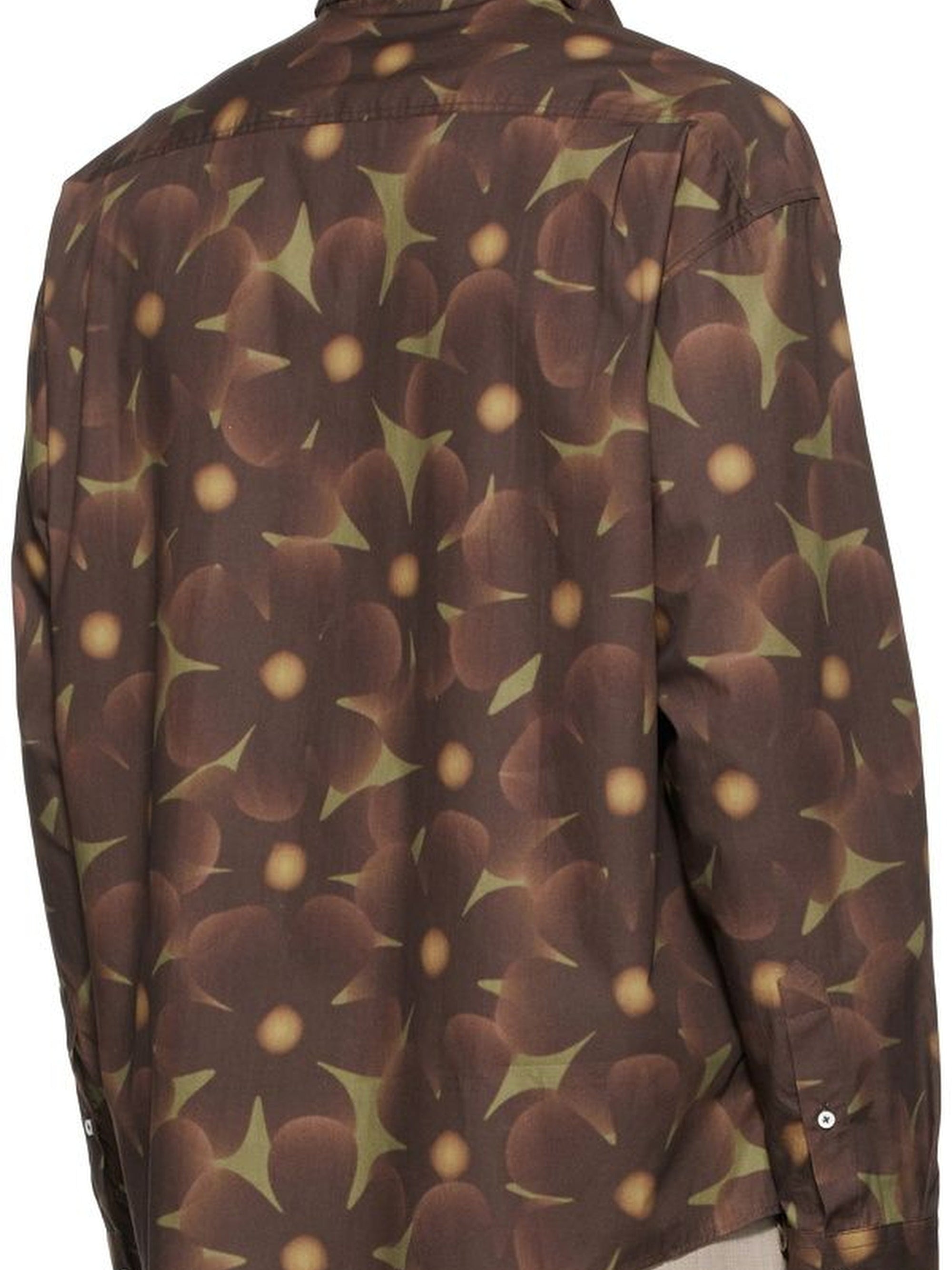 PRINT BROWN 7 LA CHEMISE SIMON