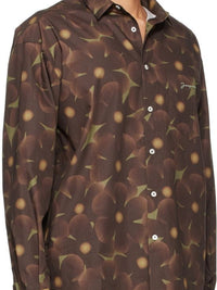 PRINT BROWN 7 LA CHEMISE SIMON