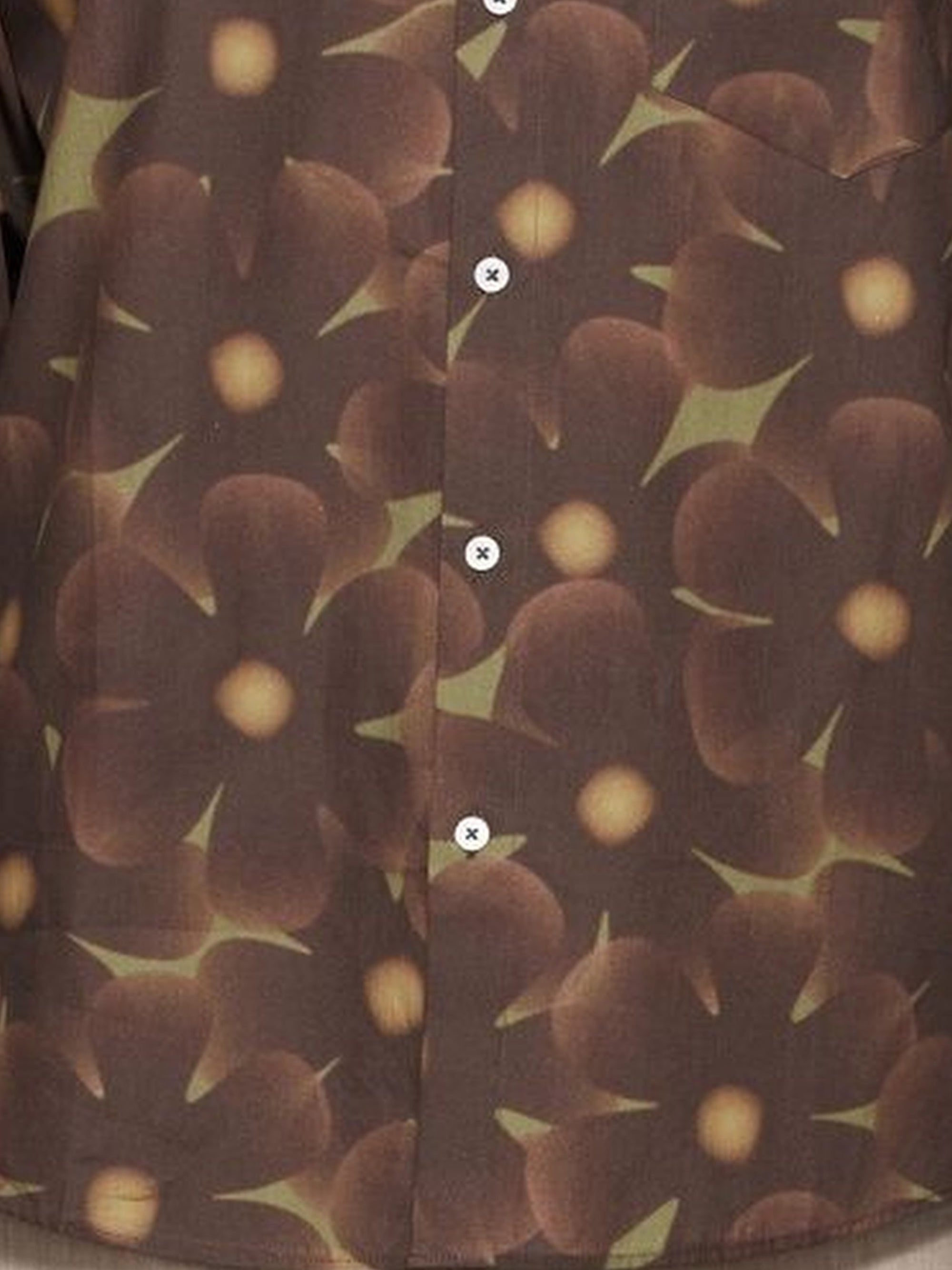 Chemise Simon imprimée - Brown