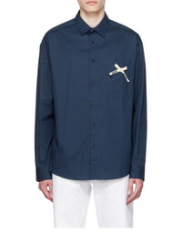 Chemise Simon à nœuds - Dark Navy
