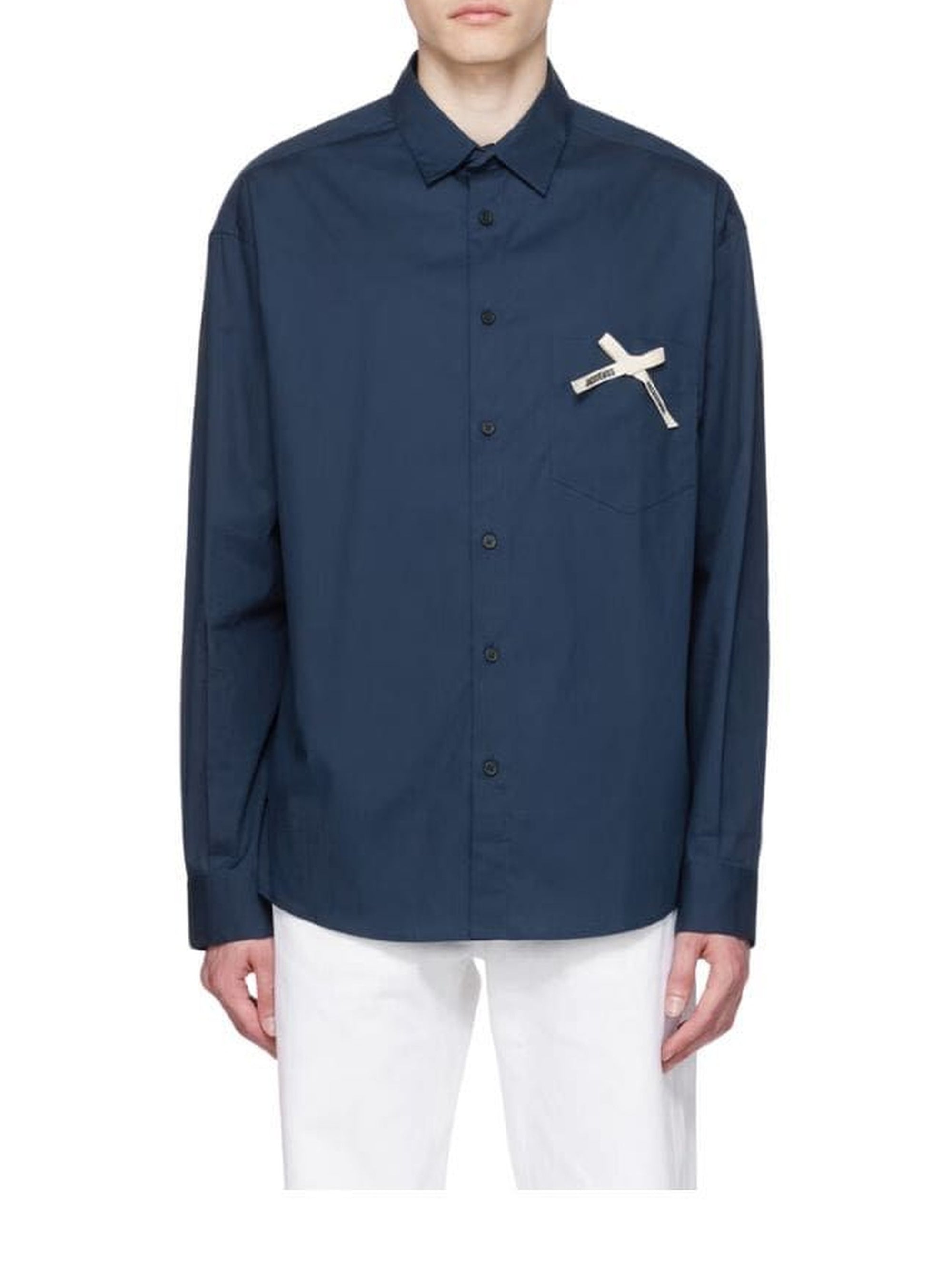 Chemise Simon à nœuds - Dark Navy