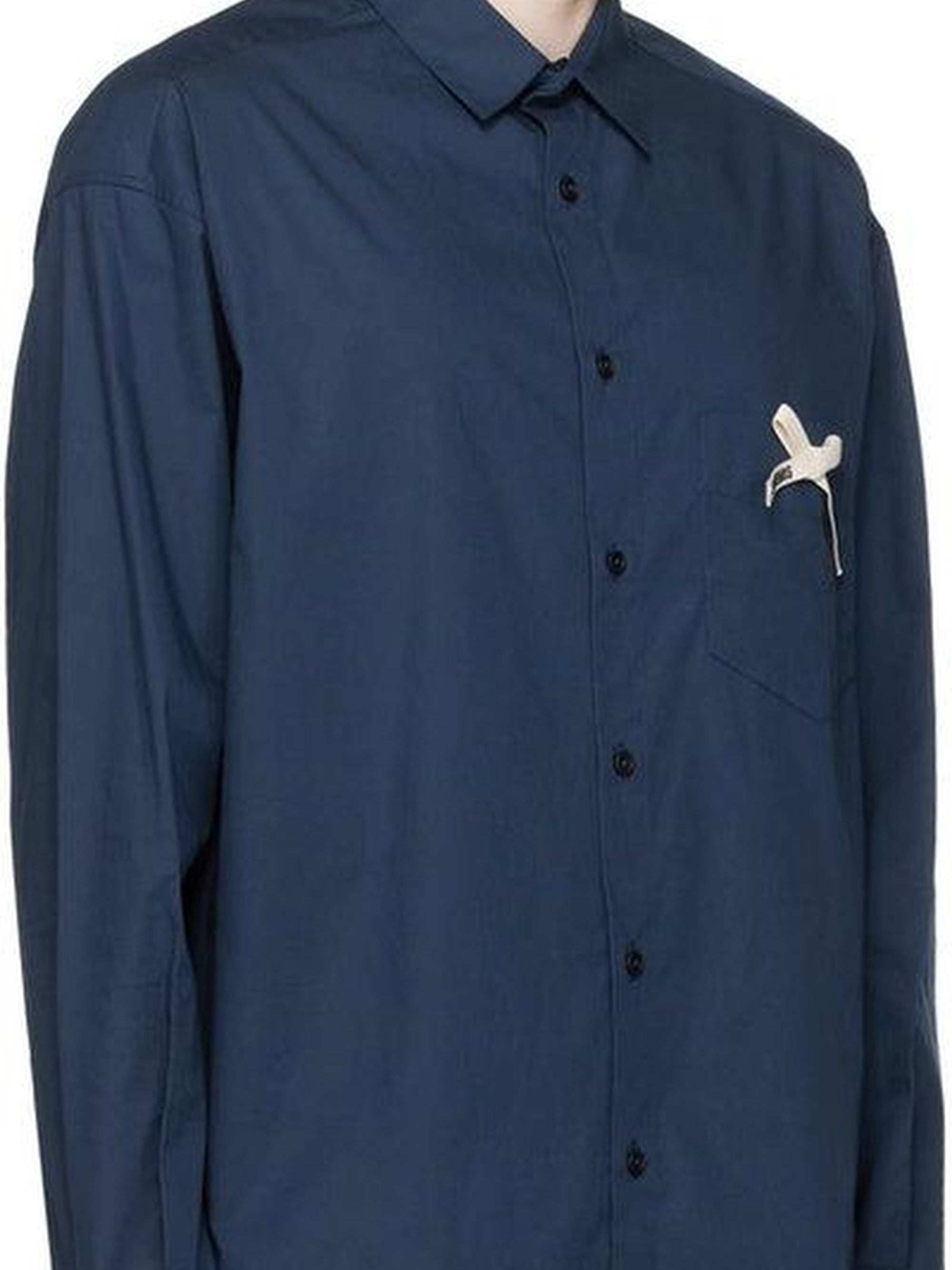 Chemise Simon à nœuds - Dark Navy