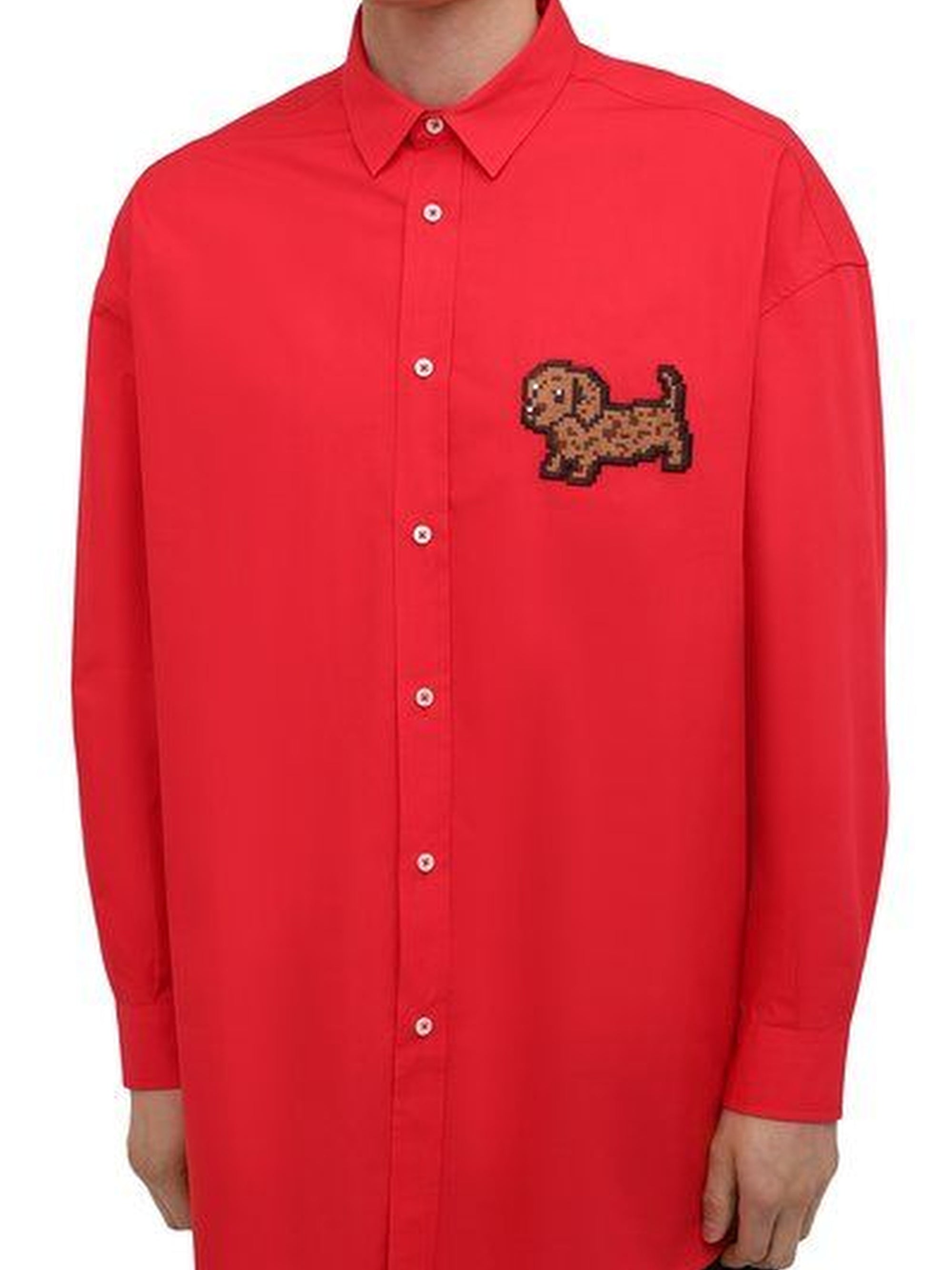 Chemise Toutou ample - Red