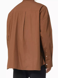 Chemise Banane en lin - Brown