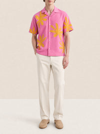 Chemise Jean imprimée - Red Flowers