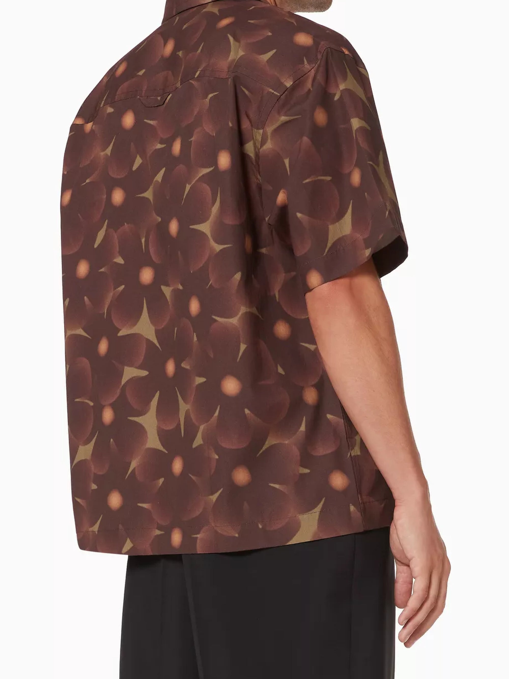 Chemise Jean imprimée - Brown