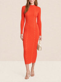 ORANGE LA ROBE MAILLE AZUR