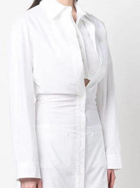 Robe chemise Baunhilha - White