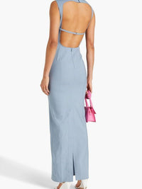LIGHT BLUE LA ROBE PALMI