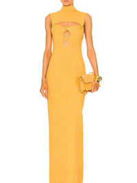 Robe Palmi en laine - Orange