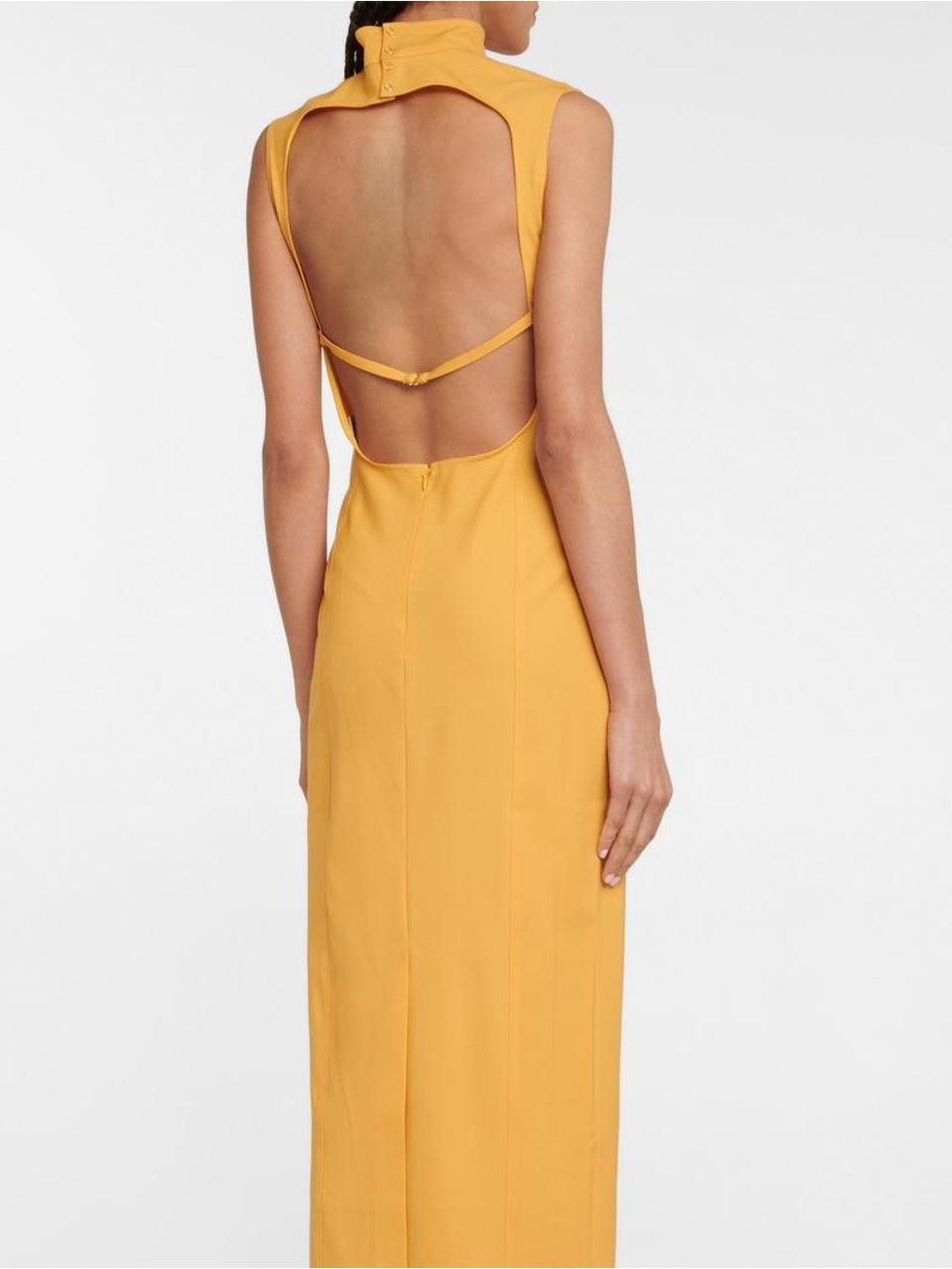 Robe Palmi en laine - Orange