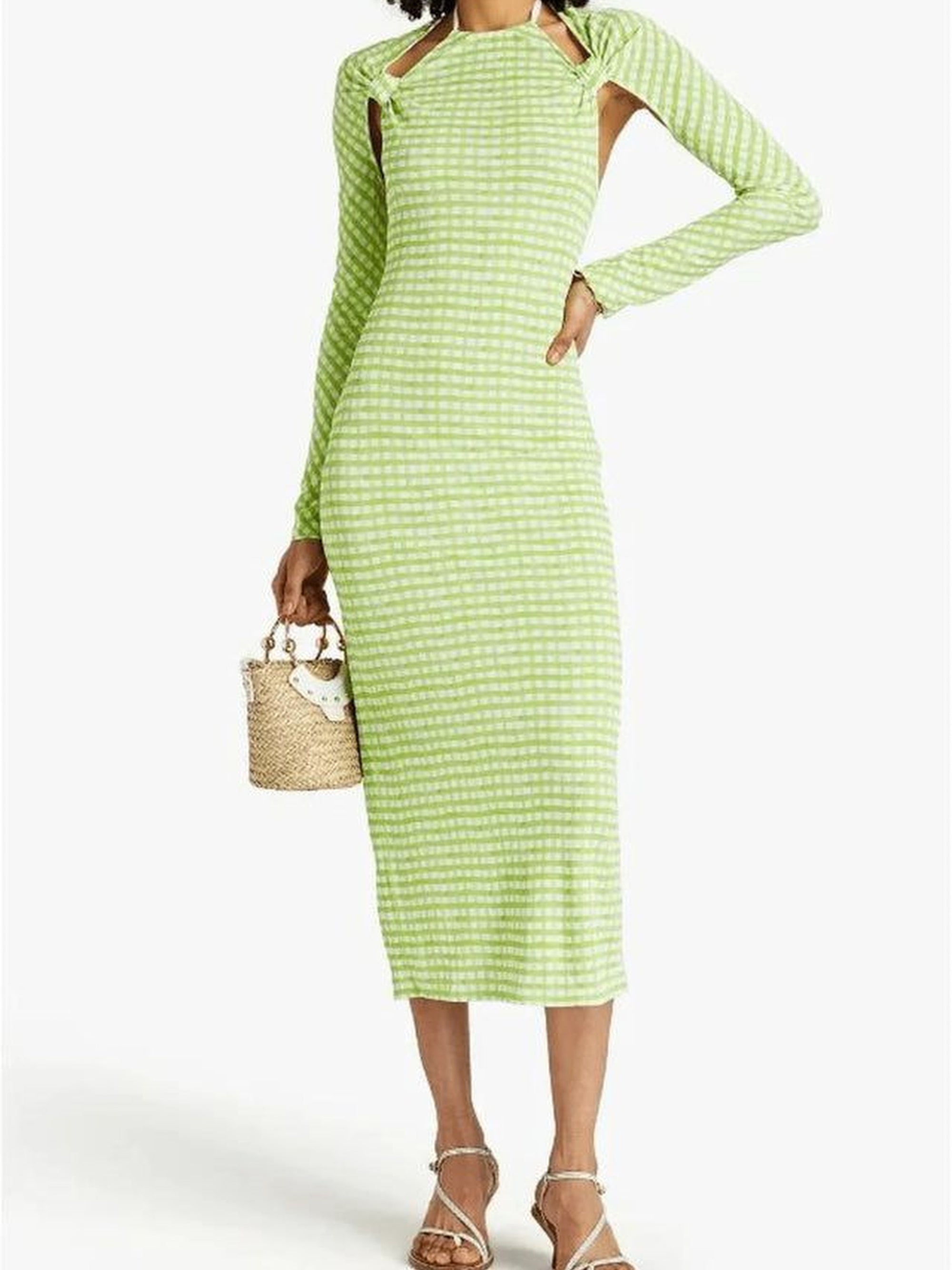 Robe dos nu Nodi - Green Checks