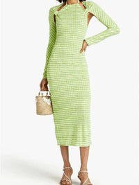 GREEN CHECKS LA ROBE NODI