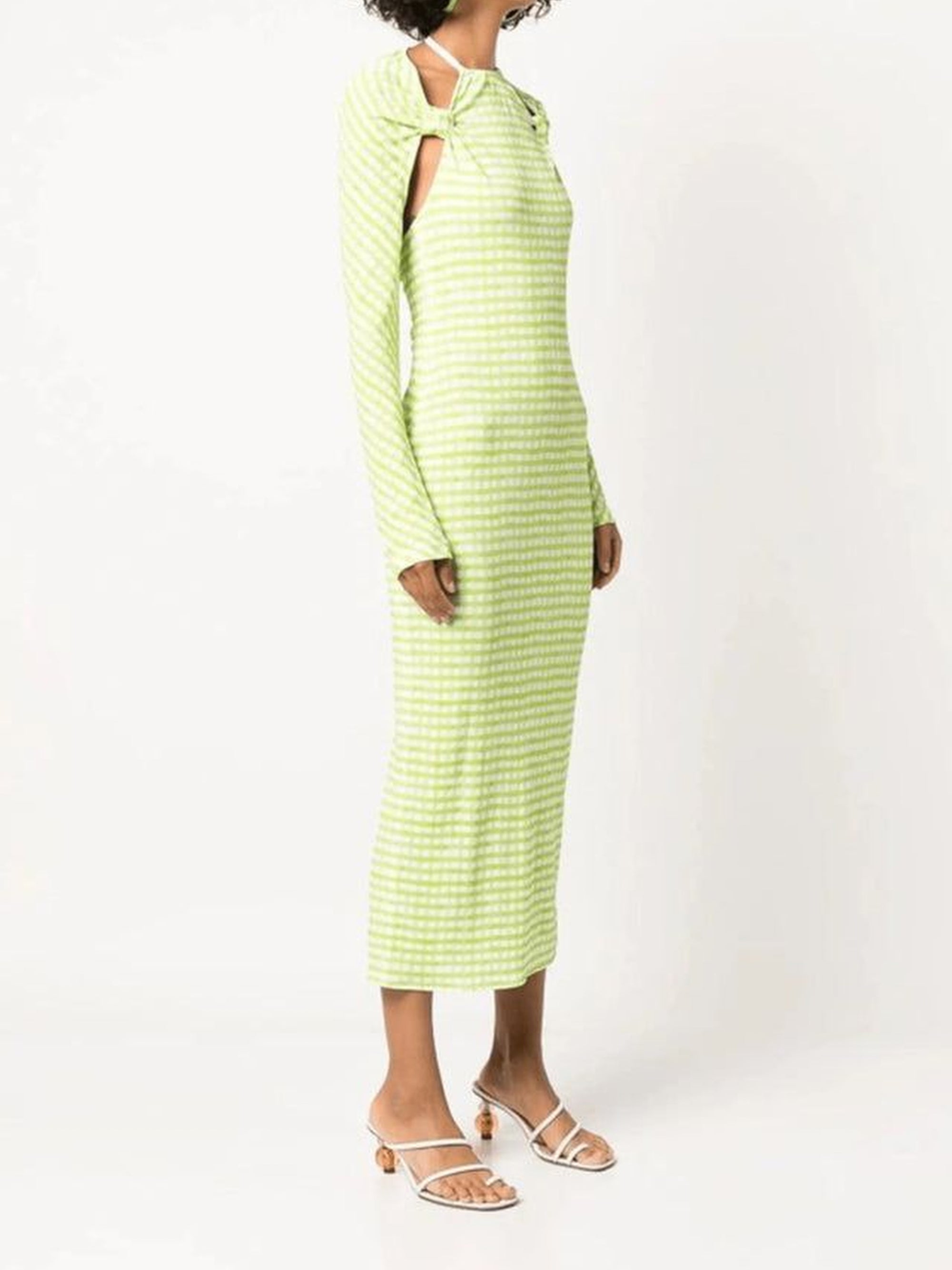 Robe dos nu Nodi - Green Checks