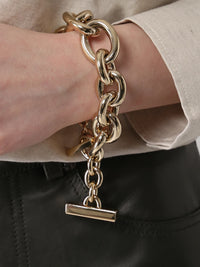 The Node Bracelet - Light Gold