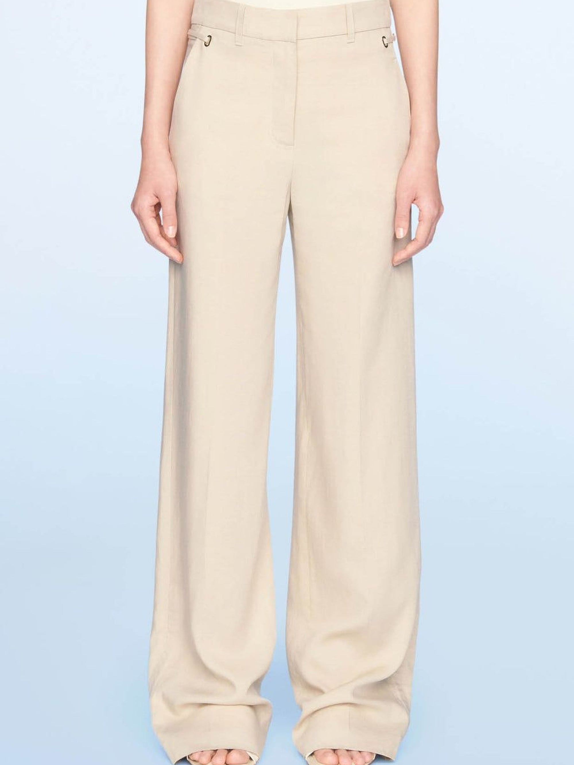 The Marino Trousers - Beige