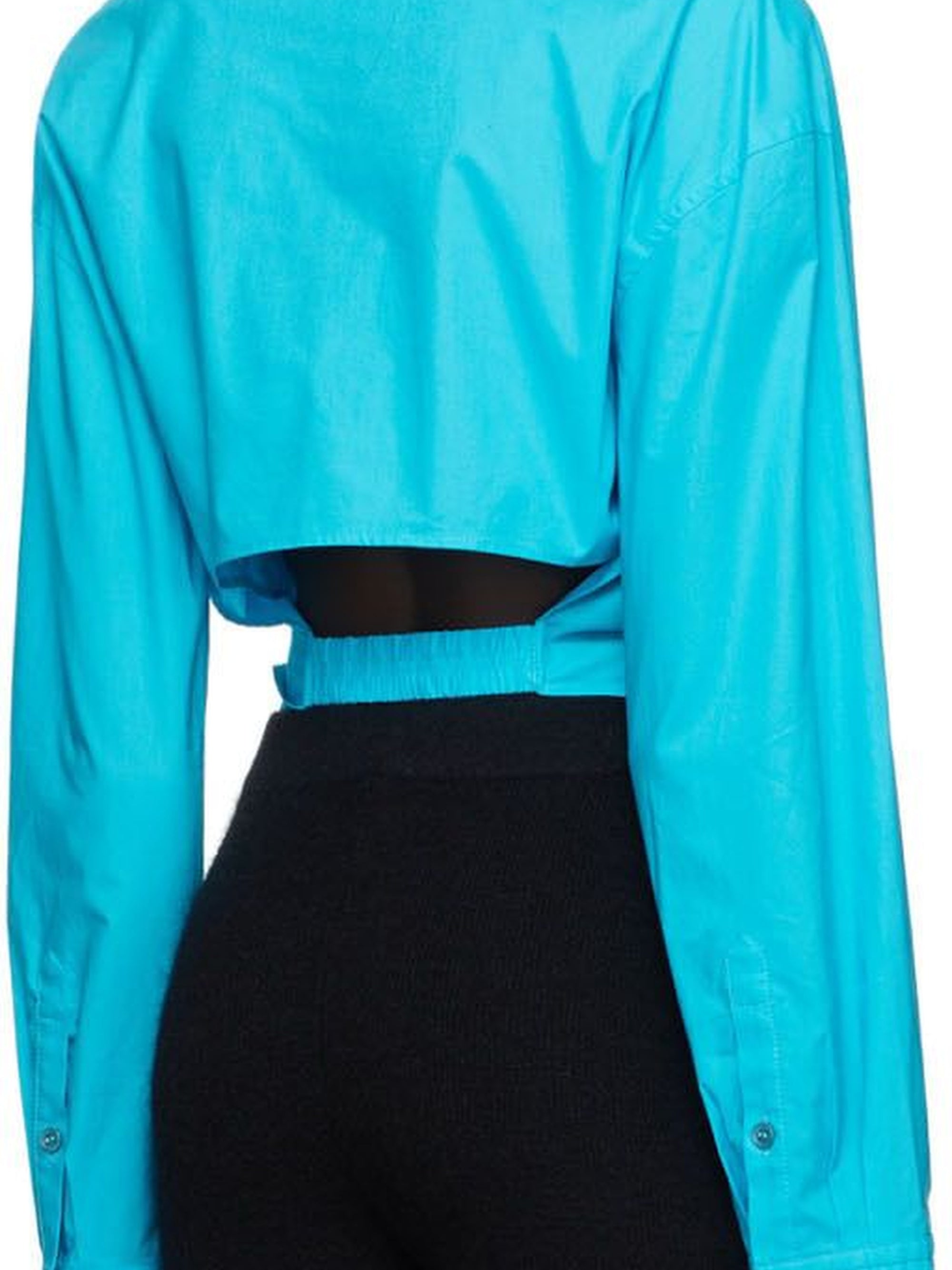 Chemise Aqua cintrée - Turquoise