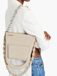 The À L'Envers Bag - Dark Beige