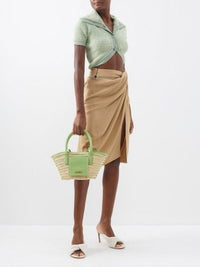 The Small Soli Basket - Green