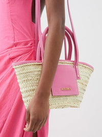 The Soli Basket - Dark Pink