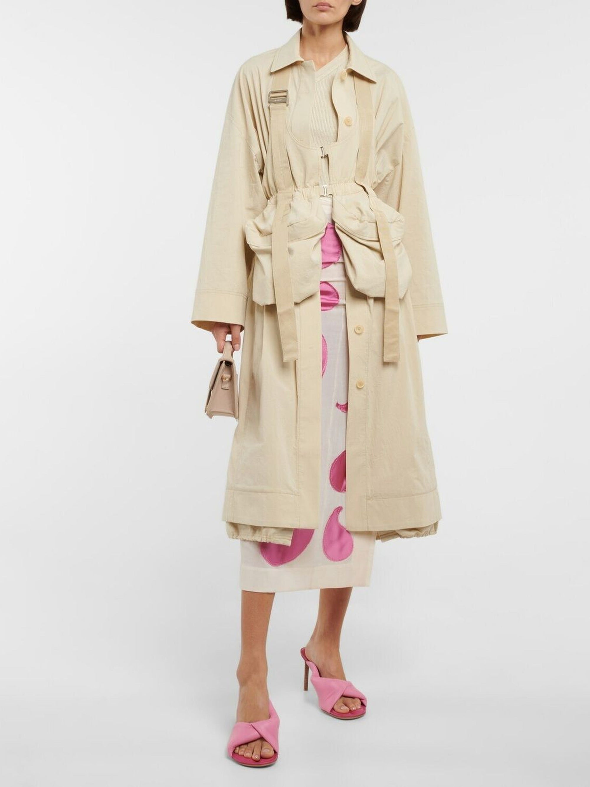 LIGHT BEIGE LE MANTEAU CAROZZU