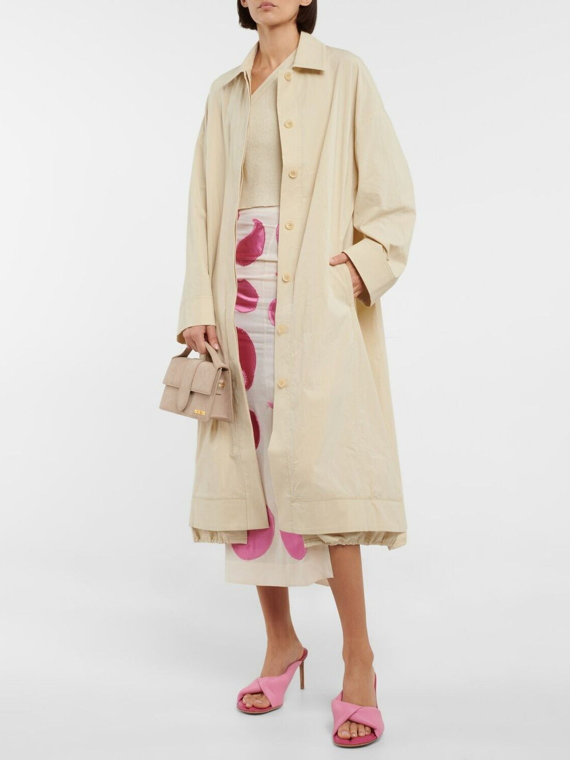 LIGHT BEIGE LE MANTEAU CAROZZU