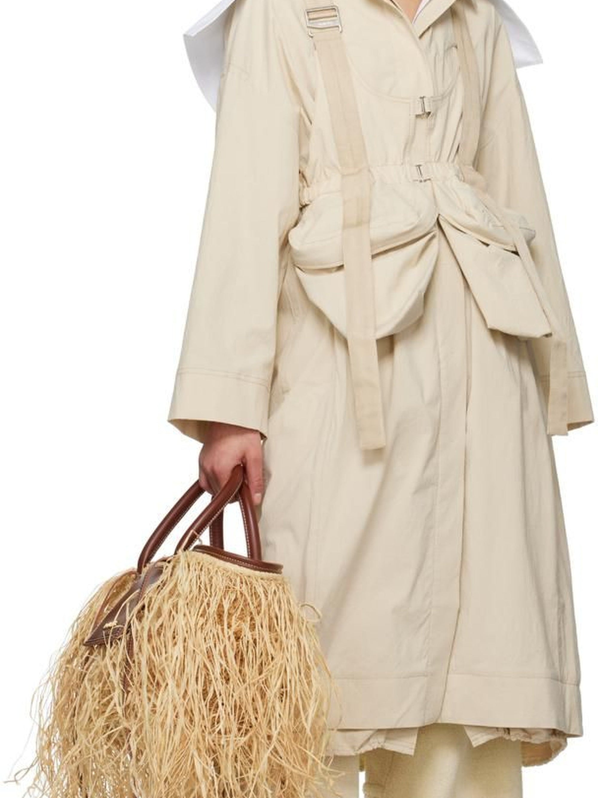 LIGHT BEIGE LE MANTEAU CAROZZU
