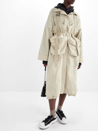 LIGHT BEIGE LE MANTEAU CAROZZU