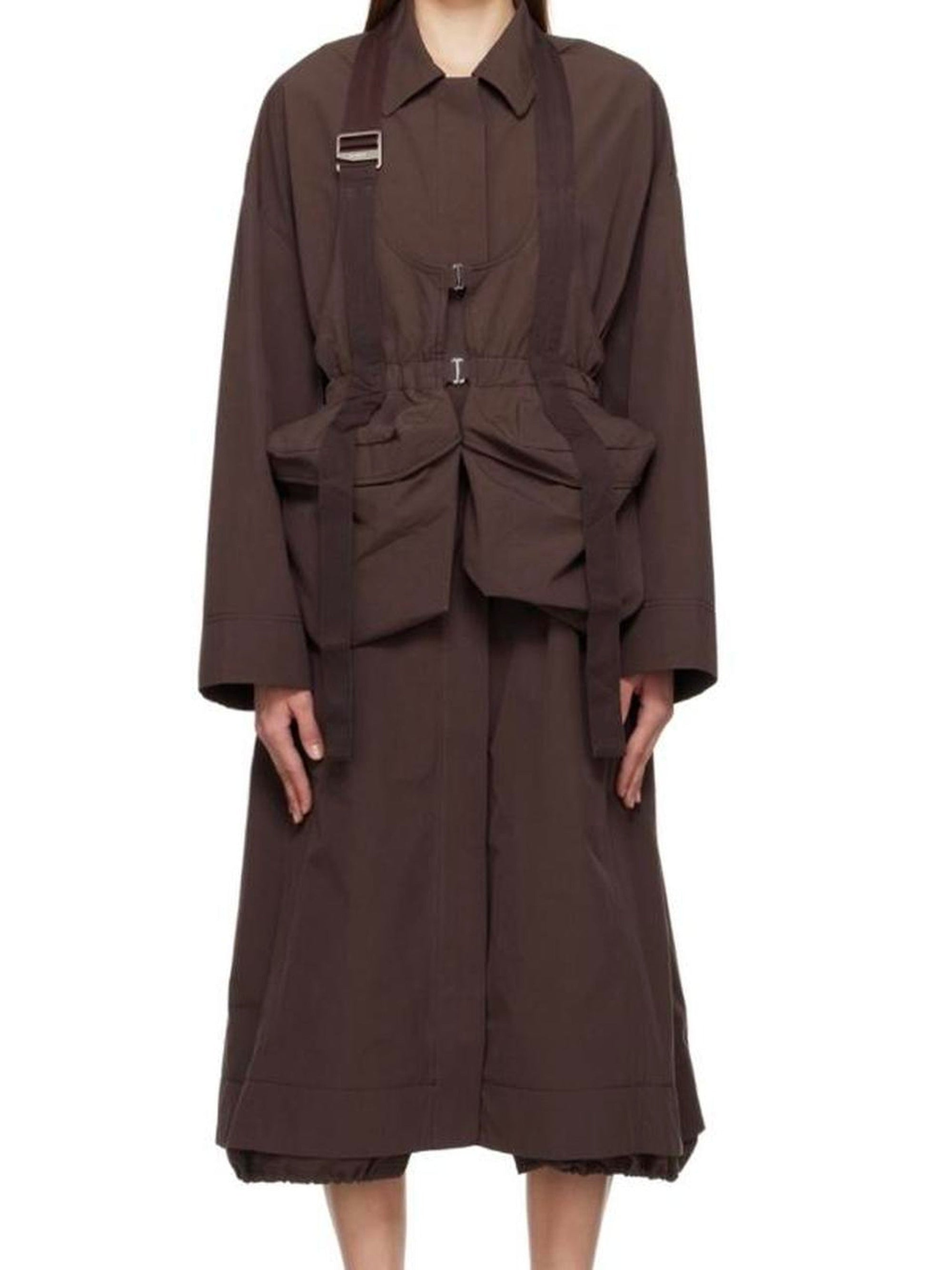 BROWN LE MANTEAU CAROZZU