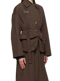 BROWN LE MANTEAU CAROZZU