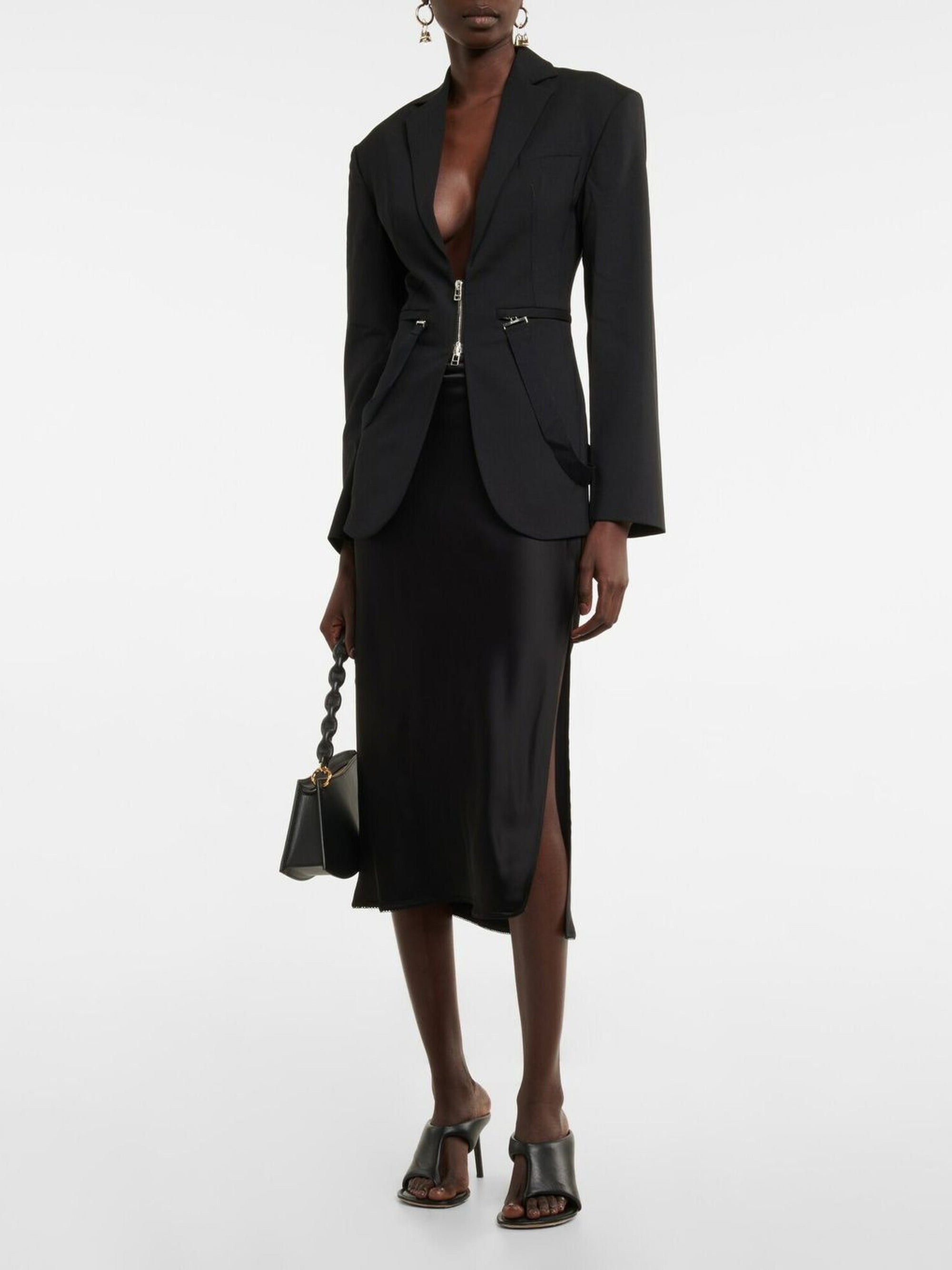 BLACK LE MANTEAU FILU