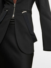 BLACK LE MANTEAU FILU
