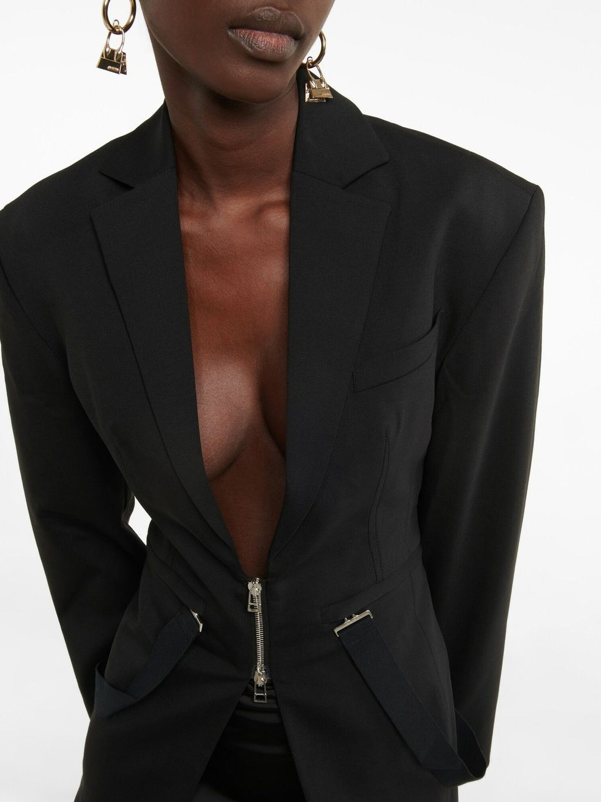 BLACK LE MANTEAU FILU