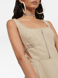 Robe Sagiu en lin - Beige