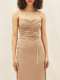 BEIGE LA ROBE GAUA
