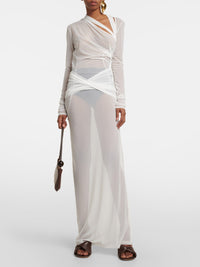 Robe longue Piombone - Off White