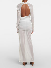 Robe longue Piombone - Off White