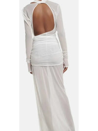 Robe longue Piombone - Off White