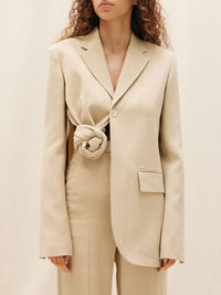 The Baccala Jacket - Dark Beige