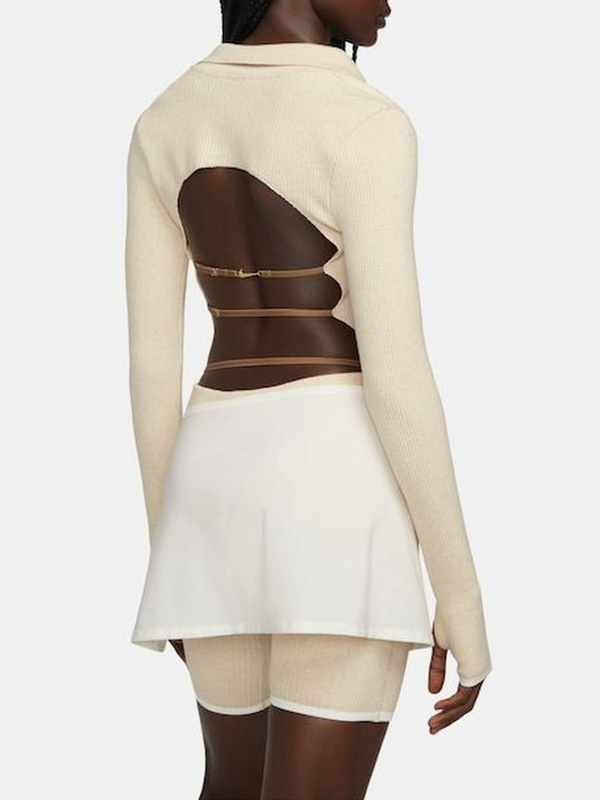 Polo manches longues Nike x Jacquemus - Off White