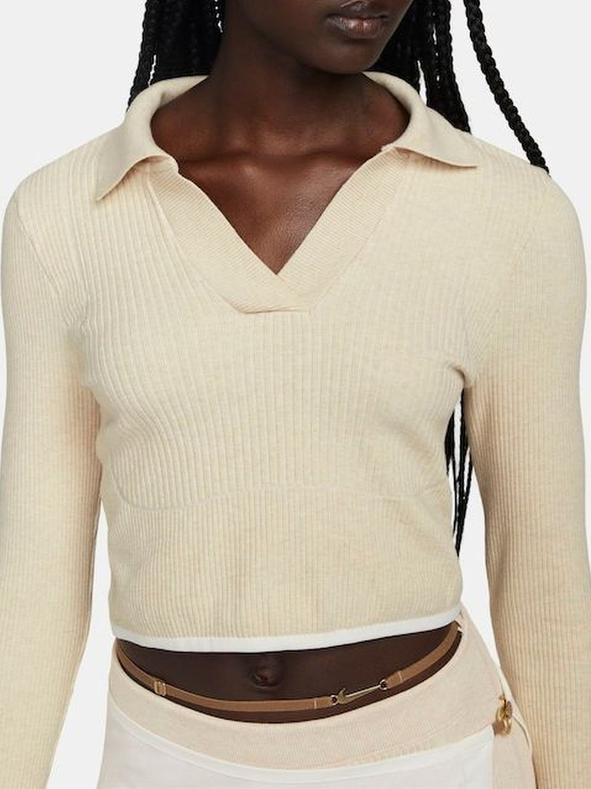 Polo manches longues Nike x Jacquemus - Off White