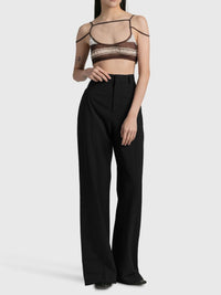 Brassière Sognu plissée - Multi Brown